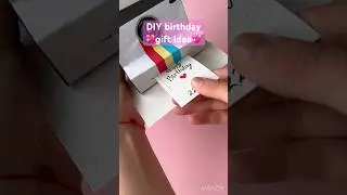 DIY birthday gift idea💖