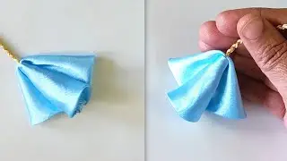 Beautiful blouse latkan tutorial for beginners #diy #handmade #fabric latkan design #trending#video