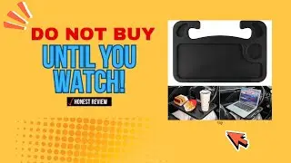 JUSTTOP Car Steering Wheel Desk Review | Best Multipurpose Travel Accessory