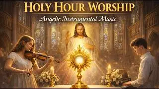 Holy Hour Instrumental Worship | Angelic Duet Music for Mercy, Peace & Deep Catholic Adoration
