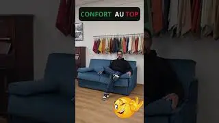 Voici notre canap&eacute; convertible rapido Monaco pour couchage quotidien