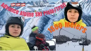1,500 Meters High Alpine Skiing with 5 Year old child | Wintersport Austria 🇦🇹 2020 | Alpine Ski🎿