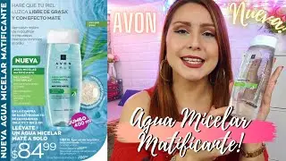 🔥Nueva!AGUA MICELAR MATIFICANTE AVON TRUE (Para piel Grasa)/Pongamoslo a Prueba/Eve Tips