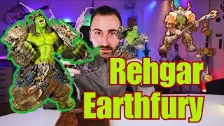 Rehgar Earthfury Full Lore and Statue review - World of Warcraft / Lucian Lungu