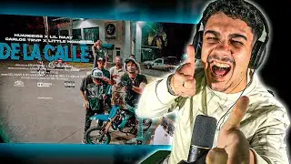 REACCION A Huan - De la calle Ft. Lil Naay, Little Homie & Carlos Trvp (Video Oficial)