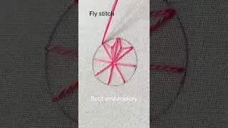 New circle embroidery design