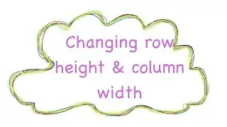 Change Row Height & Column Width in OpenOffice Writer Table | Class 5 | @TechTuitionsByRohit
