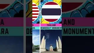 National Monument From Different Countries All Over The World 2024 | Part 3 #comparison  #shorts
