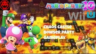BMF100: Mario Party 10 Episode #1 Chaos Castle (Bowser Party) Gameplay HD