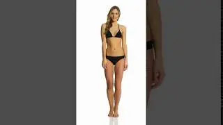 Hurley One & Only Solids Triangle Bikini Top | SwimOutlet.com