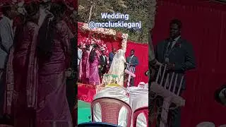 open nature wedding👰🤵 @mccluskieganj #shortsviral #naturephotography #couples  #naturewedding