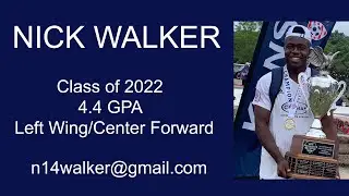 Nicholas Walker Club Soccer Highlights 2020-2021
