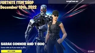 🌟 #Fortnite Item Shop - December 10th, 2022 | Bundled Up, Wild Card, Deadfire, Terminator 🌟