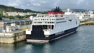 Sailing the IoM Steam Packet Co Ben-My-Chree Douglas Heysham 21/07/2023