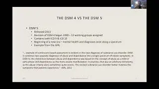 CARE4U2 2023 - A Brief Overview of the DSM-V TR