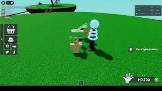 Testing out the new Pylon glove in slap battles(showcase)⚡