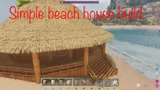 ARK Survival Ascended Simple beach house tutorial