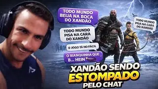 SUPER XAND&Atilde;O SENDO ATORMENTADO PELO CHAT ENQUANTO JOGA GOD OF WAR!