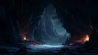Chill Rain in the Cave | Relaxing Rainfall with Cave Echo for Deep Sleep and Peaceful Meditation 🌙