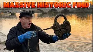 Thats HUGE! How old is that? Magnet Fishing History