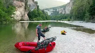 Bikepacking Bikerafting Cevennen France 06/2025