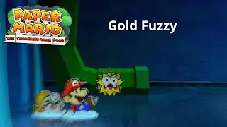 GOLD FUZZY boss fight | Paper Mario: The Thousand-Year Door