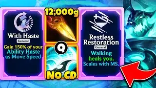 Infinite Gold Printer Hecarim: 12,000 Gold Gamblers Blade + No Q Cooldown