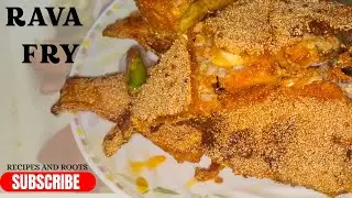 Crispy Rava Fry | South Indian Fish Fry Recipe | Recipes and Roots