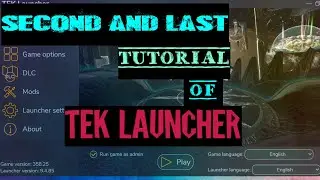 ALL ABOUT TEK LAUNCHER // LAST TUTORIAL //  ARK PC