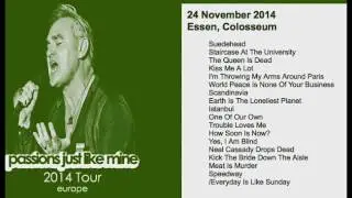 🎤 Morrissey - November 24, 2014 - Essen, Germany (Full Concert) LIVE