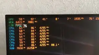 RTX 3070 Vision + i5 9600KF (тест для авито)
