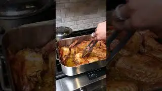 Smothered Turkey Wings. Southern classic 🙂&zwj;↕️ #cooking #viralshorts #food