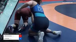 50 Kg Cons 8 2 Josie Bartishofski Team Wisconsin Vs Emily Shilson TMWC