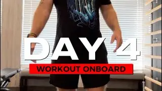 Onboard BODYWEIGHT workout for good mental health for Superyacht Crew