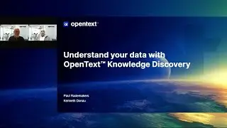 Understand your data with OpenText Knowledge Discovery