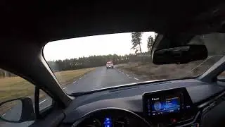POV driving timelapse using the Gopro Hero 8 Black on small country roads | Feb 02 2020
