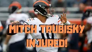 Chicago Bears Mitch Trubisky has shoulder injury vs Vikings