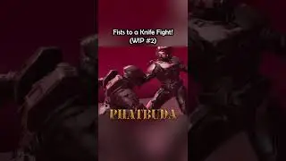 Fists to a Knife Fight! V2 🔪 Halo Infinite Animation #halo #haloart #3danimation