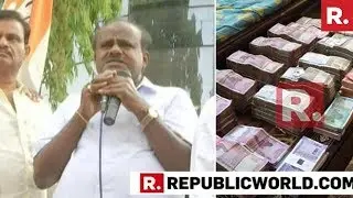 Visuals Of Cash Towers Seized By I-T Officials From Raids In Karnataka Accessed | #RaidsControversy