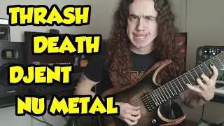 10 Styles Of Metal In ONE Solo
