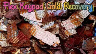 Gold Recovery from Cell Phones Flex Keypads | Gold Recovery 