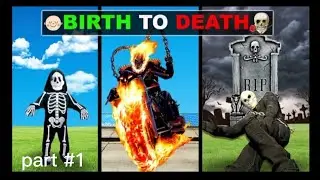 GHOST RIDER BIRTH to DEATH in GTA 5  part #1 || #trending #gta5  #viral  #technogamerz
