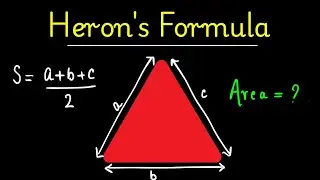 Heron's formula AREA OF TRIANGLE DAY 17 OF 30 DAYS 30 CONCEPTS CHALLENGE🔥🔥