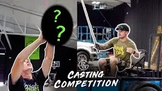 ULTIMATE TRICK shot CASTING Competition! (Googan vs Special Guest)