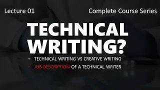 #1 - Technical Writing Course | What is Technical Writing