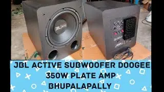 ACTIVE SUBWOOFER FOR AV RECEIVERS JBL1500W WOOFER WITH DOOGEE 350W PLATE AMP TO BHUPALAPALLI