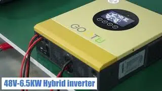 GOOTU 6.5KW Parallel Inverter | Max 9 Units Parallel, 27A 9000W MPPT | Home Energy Storage Solution