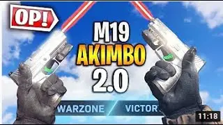 'Kills FASTER than MP5 in WARZONE SEASON 6  ' BEST DUAL PISTOLS M19 AKIMBO CLASS SETUP   BUILD MW!