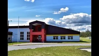 Kenny Lake School, Kenny Lake Alaska - An aerial tour.