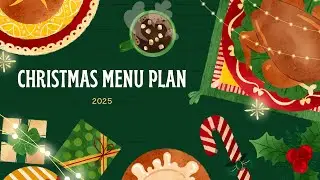 Christmas Menu Plan